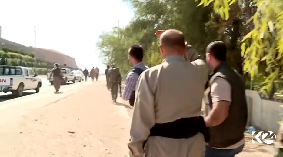 لقطات لكوردستان24 عن هجوم كركوك